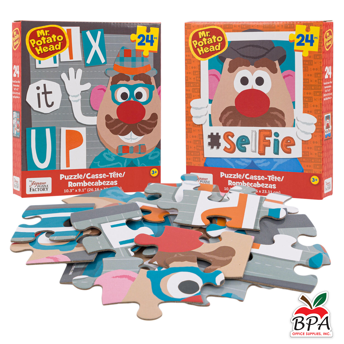 Rompecabeza •  Rompecabezas de 24 piezas "Mr Potato Head"